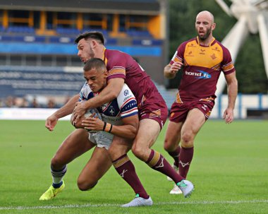 Corey Hall of Wakefield Trinity, 18 Temmuz 2025 'te İngiltere' nin Huddersfield Stadyumu 'nda oynanan 19.