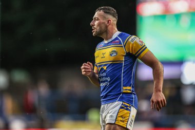 Leeds Rhinos 'tan Jake Connor 19. Betfred Süper Ligi karşılaşmasında Leeds Gergedan, Salford Red Devils' e karşı Headingley Stadyumu, Leeds, İngiltere, 18 Temmuz 2025