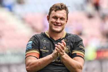 Hull FC 'den Liam Knight, 19 Temmuz 2025' te İngiltere 'nin Wigan şehrinde oynanan The Brick Community Stadyumu' nda oynanan 19.