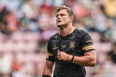 19 Temmuz 2025 'te Wigan Warriors vs Hull FC' nin oynadığı The Brick Community Stadyumu, Wigan, İngiltere 'de oynanan 19.