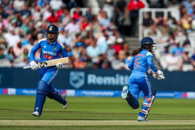 Hindistan 'dan Smriti Mandhana ve Jemimah, 19 Temmuz 2025' te Londra, Lords 'ta 1.