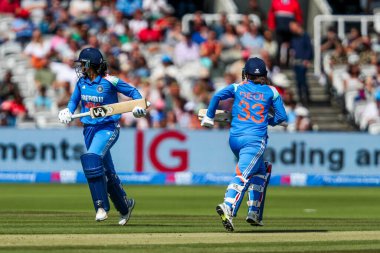 2. Metro Bankası Bir Gün Uluslararası İngiltere, Hindistan Kadınlarına Karşı Lords, Londra, İngiltere, 19 Temmuz 2025