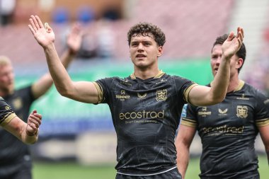 Hull FC 'den Lewis Martin, 19 Temmuz 2025' te Wigan Warriors 'a karşı The Brick Community Stadyumu, Wigan, İngiltere' de oynanan 19.