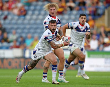 Wakefield Trinity 'den Liam Hood 19. Betfred Süper Ligi karşılaşmasında Huddersfield Giants ile Wakefield Trinity, Accu Stadyumu, Huddersfield, İngiltere, 18 Temmuz 2025