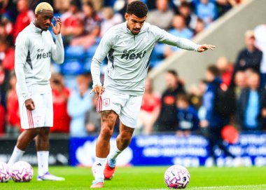 Nottingham Ormanı 'ndan Morgan Gibbs-White sezon öncesi hazırlık maçında Nottingham Forest, Monaco' ya karşı SMH Group Stadiumact Stadyumu, Chesterfield, Birleşik Krallık, 19 Temmuz 2025