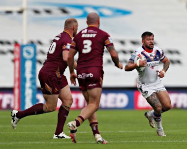 Wakefield Trinity 'den Liam Hood 19. Betfred Süper Ligi karşılaşmasında Huddersfield Giants ile Wakefield Trinity, Accu Stadyumu, Huddersfield, İngiltere, 18 Temmuz 2025