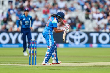 Hindistan 'dan Pratika Rawal, 2. Metro Bank Bir Gün Uluslararası İngiltere Kadınlar Hindistan Kadınlarına Karşı Lordlar, Londra, Birleşik Krallık, 19 Temmuz 2025