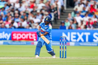 Hindistan 'dan Deepti Sharma, 2. Metro Bankası Bir Gün Uluslararası İngiltere Kadınlar Hindistan Kadınlarına Karşı Lordlar, Londra, Birleşik Krallık, 19 Temmuz 2025