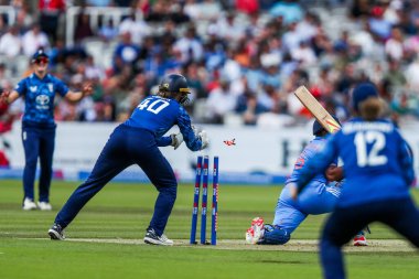 Hindistan 'dan Deepti Sharma, 2. Metro Bankası Bir Gün Uluslararası İngiltere Kadınlar Hindistan Kadınlarına Karşı Lordlar, Londra, Birleşik Krallık, 19 Temmuz 2025