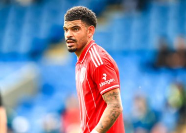 Nottingham Ormanı 'ndan Morgan Gibbs-White sezon öncesi dostluk maçı sırasında Nottingham Forest, Monaco' ya karşı SMH Group Stadiumact Stadyumu, Chesterfield, İngiltere, 19 Temmuz 2025