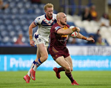 Huddersfield Giants 'tan Adam Swift, 19. Betfred Süper Ligi karşılaşmasında Huddersfield Giants' a karşı Accu Stadyumu, Huddersfield, Birleşik Krallık 'ta 18 Temmuz 2025