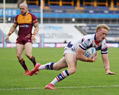 Wakefield Trinity 'den Lachlan Walmsley, 18 Temmuz 2025' te İngiltere 'nin Accu Stadyumu' nda oynanan 19.