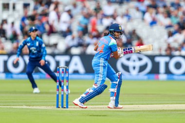 Hindistan 'dan Pratika Rawal, 2. Metro Bank Bir Gün Uluslararası İngiltere Kadınlar Hindistan Kadınlarına Karşı Lordlar, Londra, Birleşik Krallık, 19 Temmuz 2025