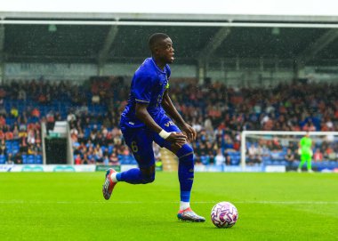 Monaco 'dan Denis Zakaria sezon öncesi dostluk maçı sırasında Nottingham Forest, Monako' ya karşı SMH Group Stadiumact Stadyumu, Chesterfield, İngiltere, 19 Temmuz 2025