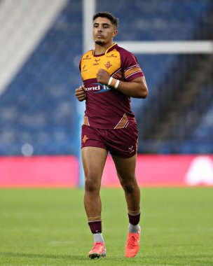 Huddersfield Giants 'tan Kieran Rush, 19. Betfred Süper Ligi karşılaşmasında Huddersfield Giants, Wakefield Trinity' ye karşı, Accu Stadyumu, Huddersfield, İngiltere, 18 Temmuz 2025