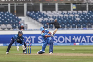Hindistan 'dan Harmanpreet Kaur, 22 Temmuz 2025' te İngiltere 3. Metro Bankası 'nda Hindistan' a karşı Hindistan Kadınlarına karşı Banks Riverside Stadyumu, Chester-le-street, İngiltere 'de oynanan 1.