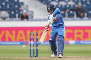 Hindistan 'dan Harleen Deol, 22 Temmuz 2025' te Birleşik Krallık 'taki Banks Riverside Stadyumu, Chester-le-street' te 3.