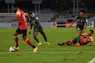 Durand Kupası 'nın 134.' sü, Doğu Bengal FC ile Güney United FC arasında 23 Temmuz 2025 'te Hindistan' ın Kolkata kentinde oynanan Vivekananda Yuba Bharati Krirangan futbol karşılaşması.