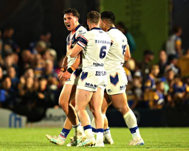 Wakefield Trinity 'den Seth Nikotemo, 24 Temmuz 2025' te Wakefield Stadyumu, Wakefield, Birleşik Krallık 'ta oynanan Wakefield Trinity - Leeds Rhinos maçının 20.