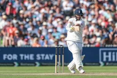 İngiltere 'den Ben Duckett, İngiltere' nin dördüncü Rothesay Deneme Maçı 'nda 150 sayı atmasıyla 4 puan aldı. 2. Gün İngiltere Hindistan' a karşı Old Trafford Cricket Ground, Manchester, İngiltere, 24 Temmuz 2025