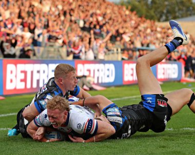 Wakefield Trinity 'den Lachlan Walmsley, 24 Temmuz 2025' de Birleşik Krallık 'ın Wakefield şehrindeki DIY Kitchens Stadyumu' nda oynanan Betfred Süper Lig 20.