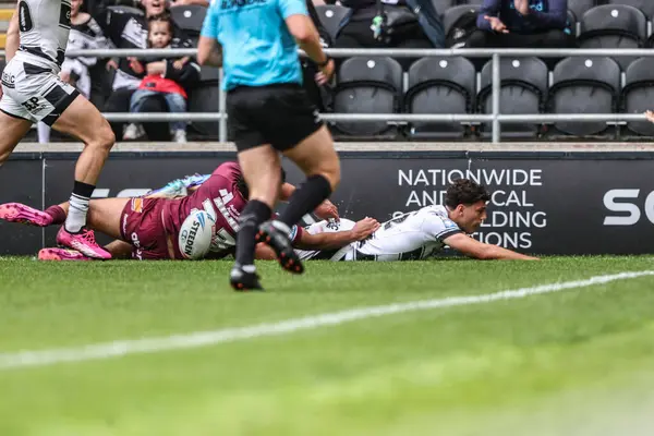 Hull FC 'den Lewis Martin, 26 Temmuz 2025' te MKM Stadyumu 'nda Huddersfield Giants' a karşı oynanan Betfred Süper Lig 20.