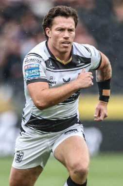Hull FC takımından Yusuf Aydın, 26 Temmuz 2025 'te Huddersfield Giants' a karşı oynanan Betfred Süper Lig maçında Hull FC 'nin MKM Stadyumu' nda oynadığı 20.