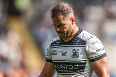 Hull FC 'den Aidan Sezer, Betfred Süper Lig 20. Maçı' nda Hull FC, Huddersfield Giants 'a karşı MKM Stadyumu, Hull, Birleşik Krallık, 26 Temmuz 2025