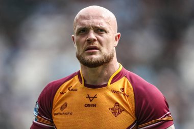 Huddersfield Giants takımının oyuncusu Adam Swift, Betfred Süper Lig 'de Hull FC' ye karşı Huddersfield Giants maçında, MKM Stadyumu, Hull, Birleşik Krallık, 26 Temmuz 2025