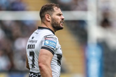Hull FC 'den Aidan Sezer, Betfred Süper Lig 20. Maçı' nda Hull FC, Huddersfield Giants 'a karşı MKM Stadyumu, Hull, Birleşik Krallık, 26 Temmuz 2025