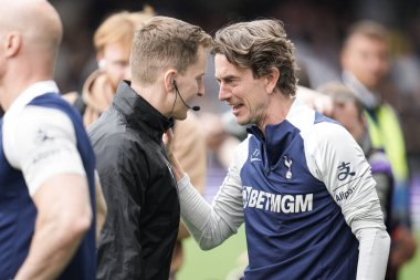Thomas Frank, Tottenham Hotspur 'un sezon öncesi dostluk maçı teknik direktörü Luton Town, Tottenham Hotspur' a karşı, Kenilworth Road, Luton, Birleşik Krallık, 26 Temmuz 2025