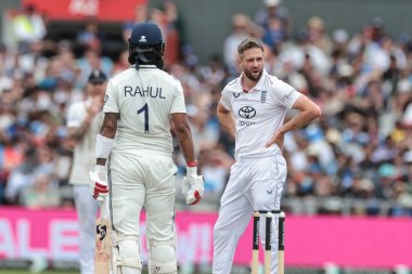 İngiltere 'den Chris Woakes, 26 Temmuz 2025' te Old Trafford Cricket Ground, Manchester, Birleşik Krallık 'ta oynanan 4. Rothesay Test Maçı' nda Hindistan 'a karşı 4. 