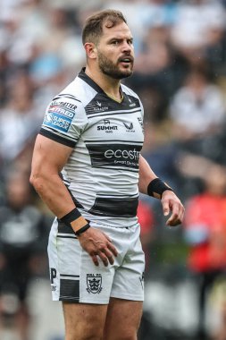 Hull FC 'den Aidan Sezer, Betfred Süper Lig 20. Maçı' nda Hull FC, Huddersfield Giants 'a karşı MKM Stadyumu, Hull, Birleşik Krallık, 26 Temmuz 2025