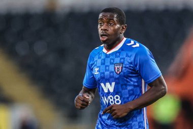 Sunderland 'dan Noah Sadiki, 29 Temmuz 2025' te MKM Stadyumu 'nda Hull City ile Sunderland arasında oynanan sezon öncesi dostluk maçı sırasında