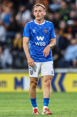 Sunderland 'dan Daniel Ballard, 29 Temmuz 2025' te İngiltere 'nin Hull Stadyumu' nda Hull City ile Sunderland arasındaki sezon öncesi dostluk maçında