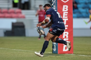 Hull KR 'dan Rhyse Martin, 31 Temmuz 2025' te İngiltere 'deki Salford Community Stadyumu' nda Salford Red Devils - Hull KR karşılaşmasında Betfred Süper Lig Turu 'na katılacak.