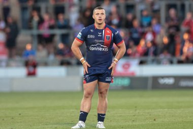 Hull KR takımından Jack Brown 31 Temmuz 2025 'te Salford Community Stadyumu' nda oynanan 20. Salford Red Devils vs Hull KR karşılaşmasında