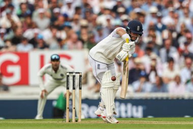 İngiltere 'den Ben Duckett, 1 Ağustos 2025' te Kia Oval, Londra 'da oynanan 5. Rothesay Test Maçı 2.