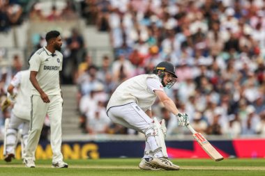 İngiltere 'den Zak Crawley, 1 Ağustos 2025' te Kia Oval, Londra, İngiltere 'de oynanan 5. Rothesay Test Maçı 2.