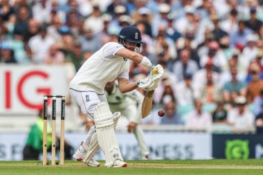 İngiltere 'den Ben Duckett, 1 Ağustos 2025' te Kia Oval, Londra 'da oynanan 5. Rothesay Test Maçı 2.