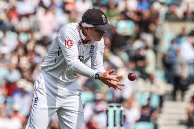 5. Rothesay Test Maçı sırasında İngiltere 'nin Hindistan' a karşı Kia Oval, Londra 'da 2.