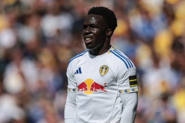 Leeds United takımından Wilfried Gnonto 2 Ağustos 202 'de Elland Road, Leeds, İngiltere' de oynanan Leeds United-Villarreal maçında