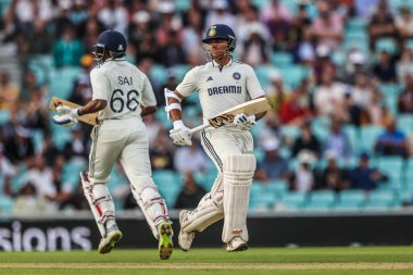 Hintli Yashasvi Jaiswal, 5. Rothesay Test Maçı 'nda Hindistan' a karşı Hindistan - Kia Oval, Londra, Birleşik Krallık, 1 Ağustos 2025