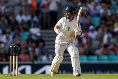 İngiltere 'den Ben Duckett 5. Rothesay Deneme Maçı' nda Hindistan 'a karşı 3. Kia Oval, Londra, İngiltere' de 2 Ağustos 2025 'te vuruş yaptı.