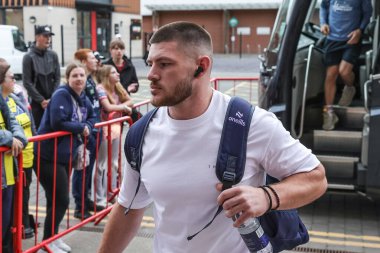 Warrington Wolves 'tan Danny Walker, Birleşik Krallık' ın Leigh Spor Köyü 'nde 20 Leigh Leopards ve Warrington Wolves arasındaki Betfred Süper Lig Turu' na katıldı.