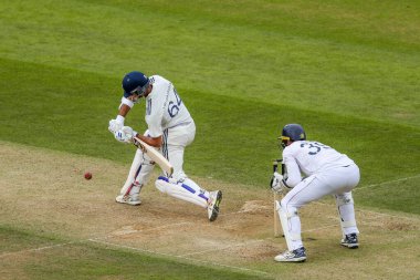 Hindistan 'dan Yashasvi Jaiswal 5. Rothesay Test Maçı' nda 3. İngiltere Hindistan 'a karşı Kia Oval, Londra, İngiltere, 2 Ağustos 202