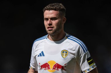 Leeds United takımından Gabriel Gudmundsson 2 Ağustos 202 'de Elland Road, Leeds, İngiltere' de oynanan Leeds United-Villarreal maçında