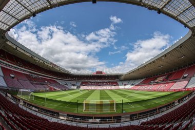 2 Ağustos 202 'de Sunderland-Real Betis Stadyumu' nda oynanan sezon öncesi hazırlık maçı sırasında Işık Stadyumu 'nun genel bir görüntüsü.