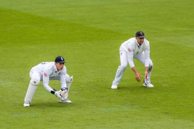 İngiltere 'den Jamie Smith ve Joe Root, 5. Rothesay Test Maçı' nda 3. İngiltere Hindistan 'a karşı Kia Oval, Londra, İngiltere, 2 Ağustos 2025