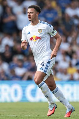 Leeds United takımından Ethan Ampadu, Leeds United 'ın 2 Ağustos 202' de Elland Road, Leeds 'de Villarreal' e karşı oynadığı ön sezon dostluk maçında